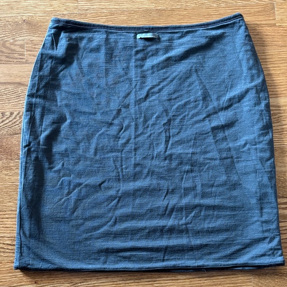 Icebreaker Black Textured Women's Pencil Skirt reversible - Picture 4 of 4